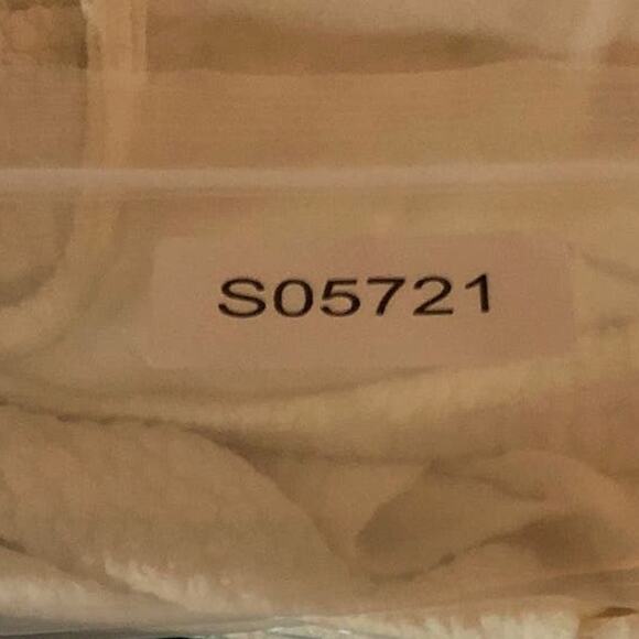 Express Womens Blouse Ivory Textured Ruched V-Neckline Peplum Tank Stretch M - Picture 11 of 11